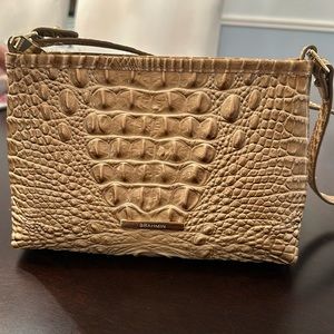 Brahmin Lorelai linen Melbourne shoulder bag